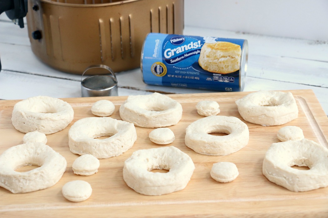 Air Fryer Donuts - Easy, soft and delicious 5-ingredient donuts you can make right in your air fryer!