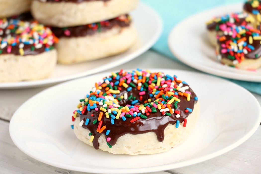 Air Fryer Donuts - Easy, soft and delicious 5-ingredient donuts you can make right in your air fryer!