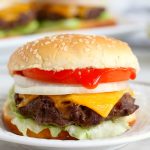Easy Air Fryer Burgers - Juicy and flavorful burgers cooked perfectly in the air fryer!