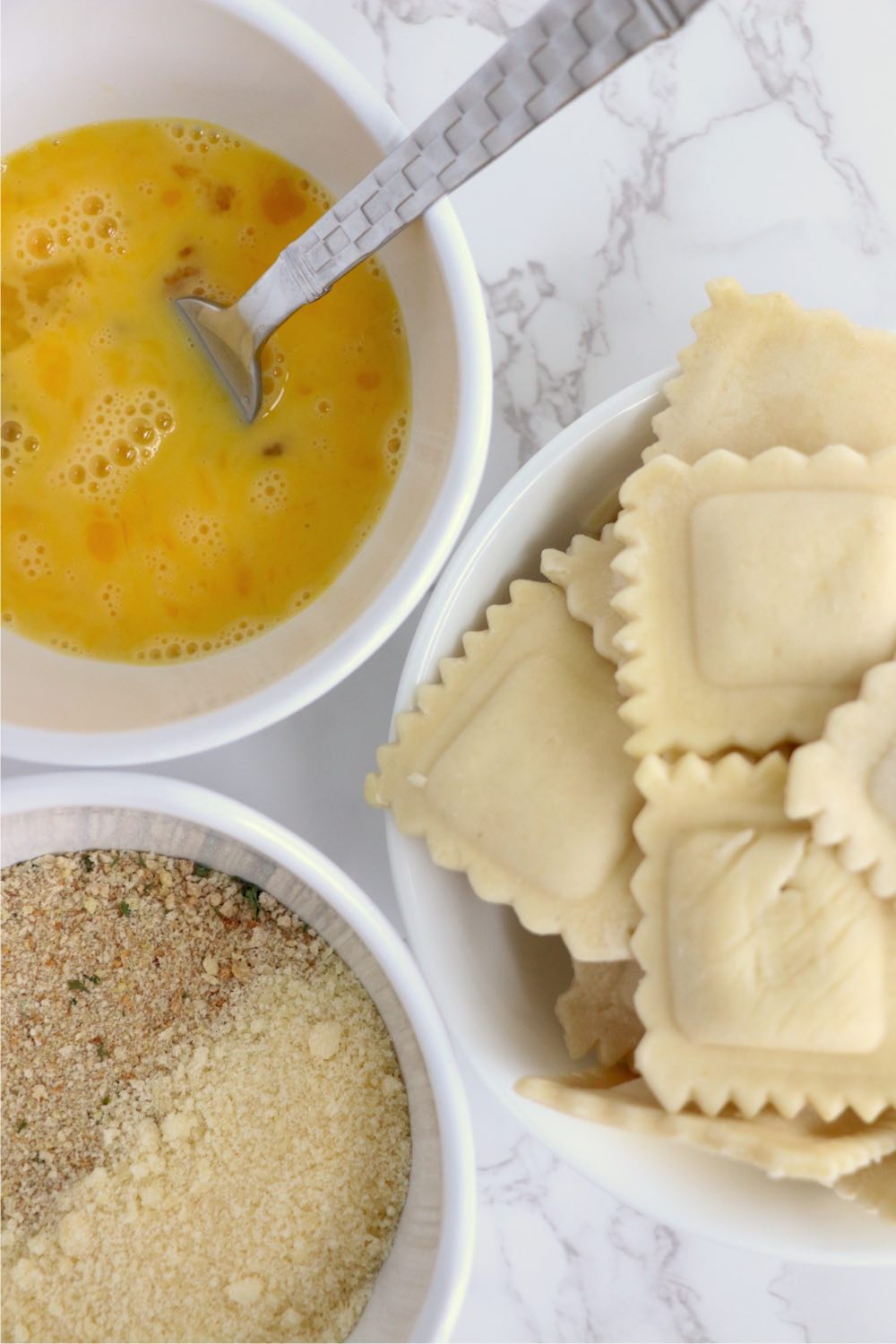 ingredients for ravioli in the air fryer