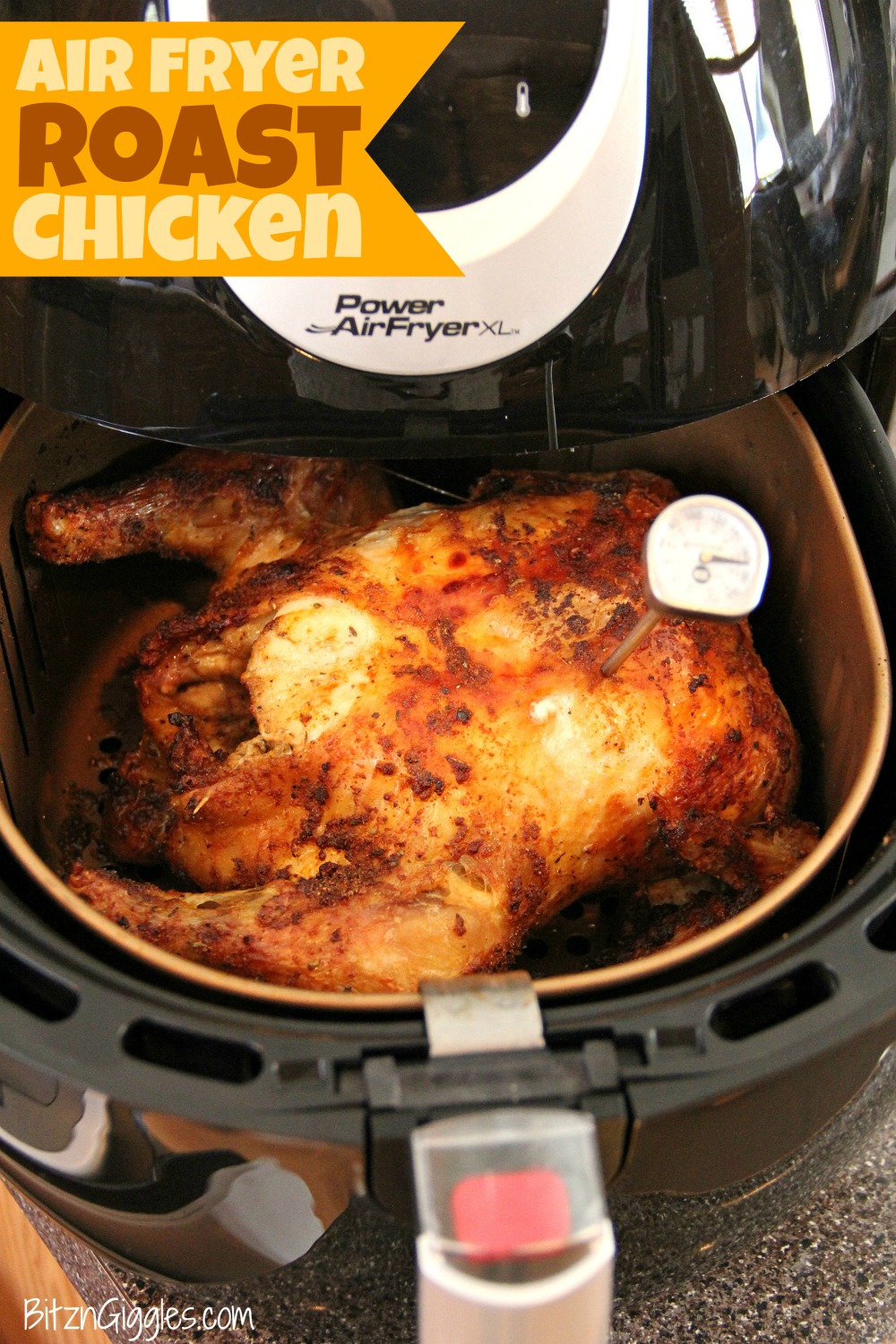Air Fryer Chicken – Deliciously moist chicken that’s flavorful and crispy on the outside! So easy to make in your air fryer in no time at all!