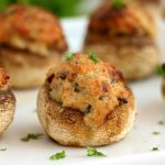 stuffed mushroom appetizer