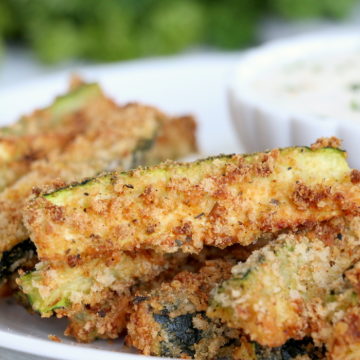 Air fryer zucchini fries