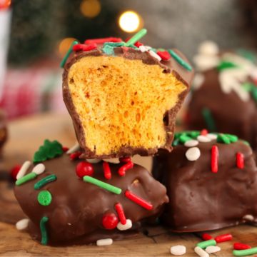 a group of angel food candies