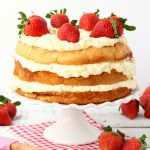 This 5-ingredient cake is so simple to make and it's perfect for dinner parties, baby showers or afternoon get-togethers with friends.