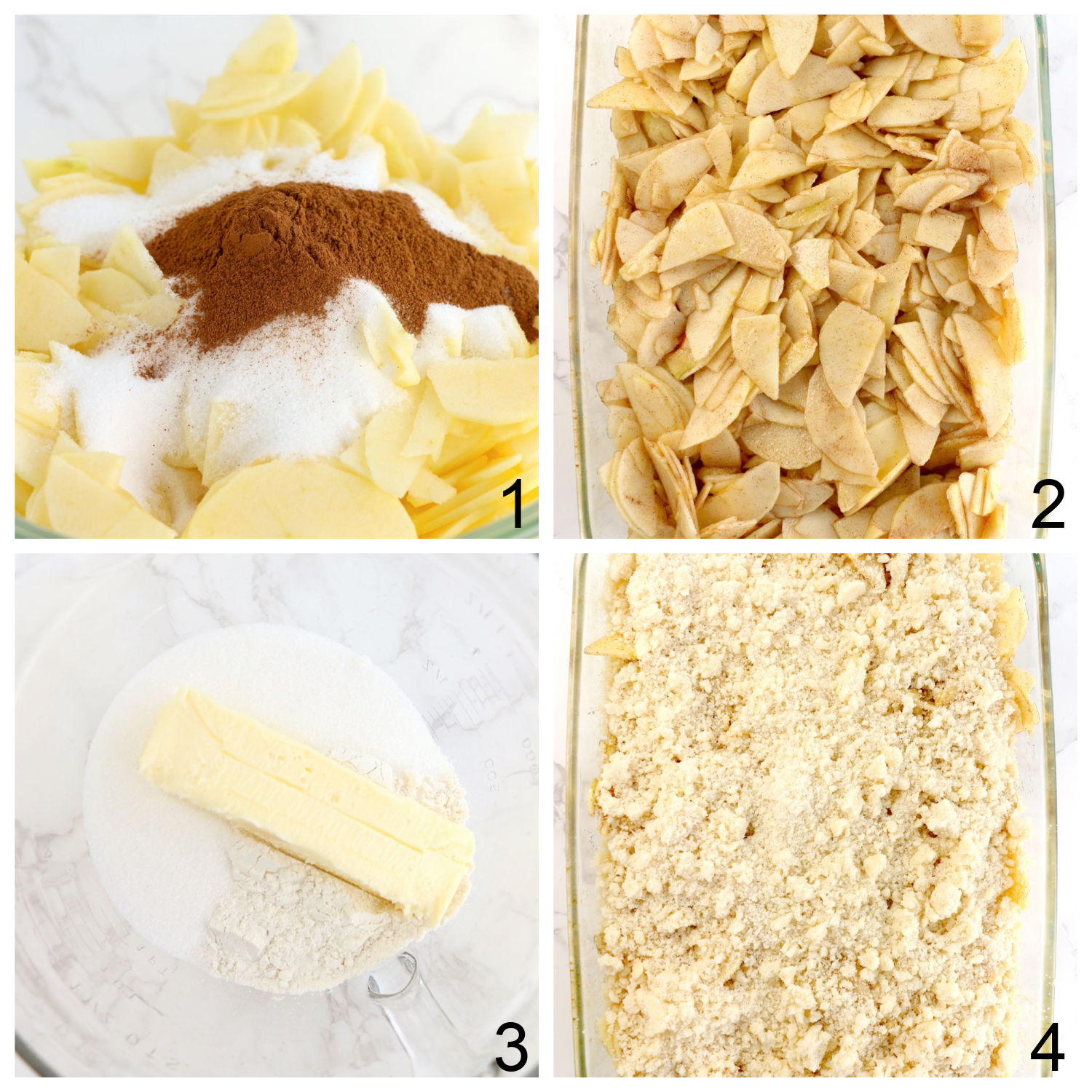 steps for making cinnamon sugar apples