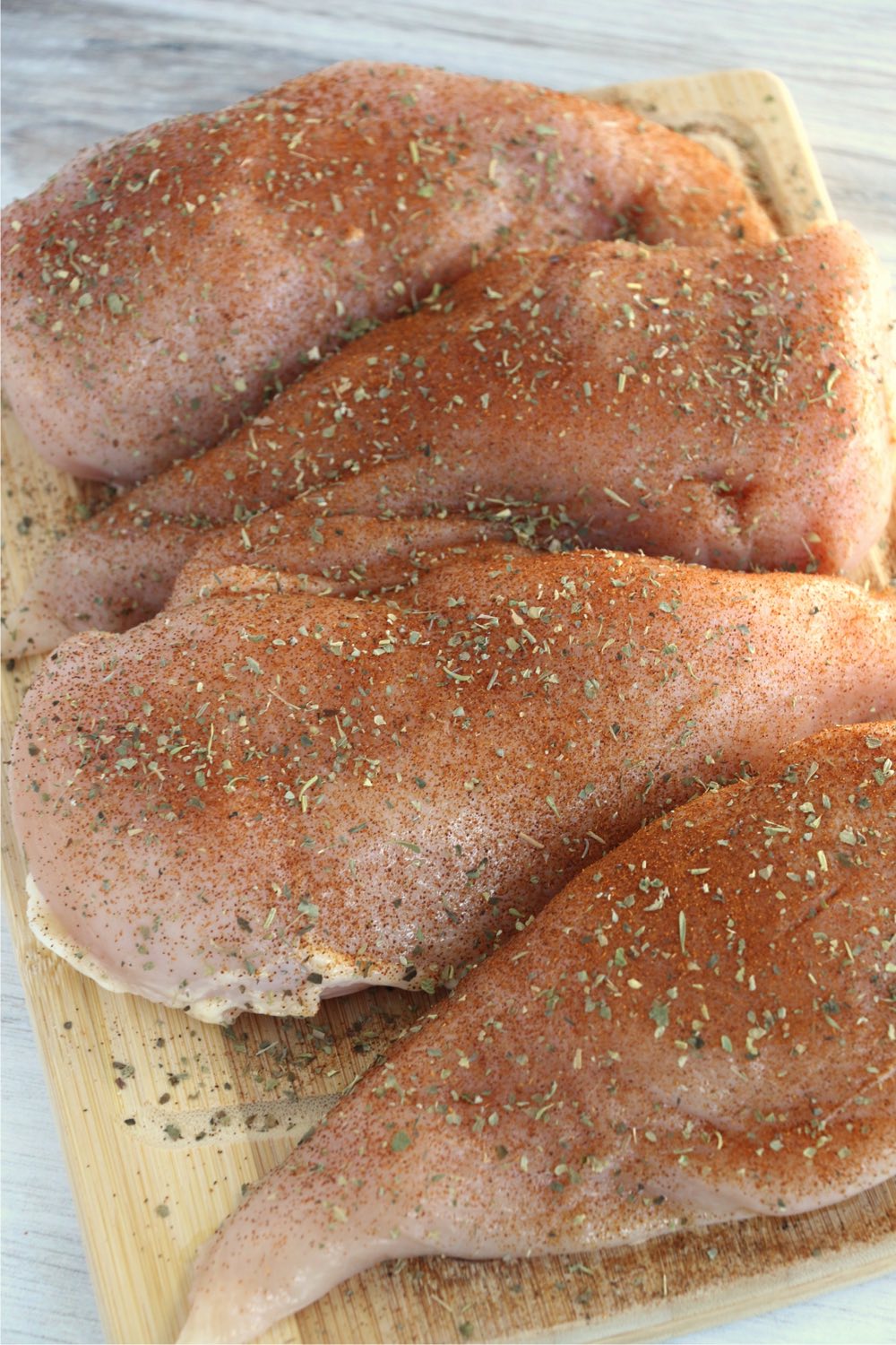 seasoned chicken breasts