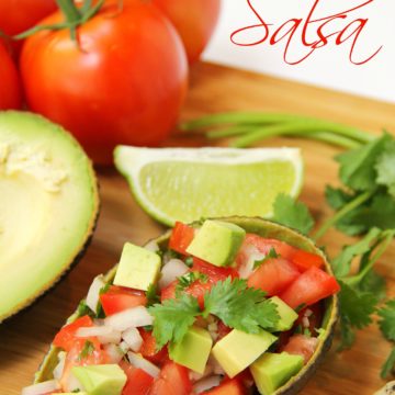 Avocado Salsa - Bitz & Giggles