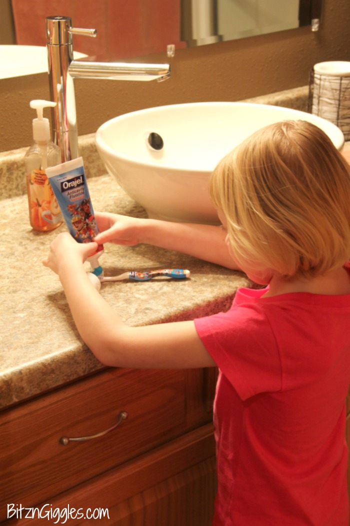 When children understand what's expected of them and have some guidance, it's incredible what they can accomplish on their own. It has given Josh and I a little time back in the evening to do what we need to do to get ready for the next day as well. While I'm cleaning up from dinner the kids are showering, getting their pajamas on