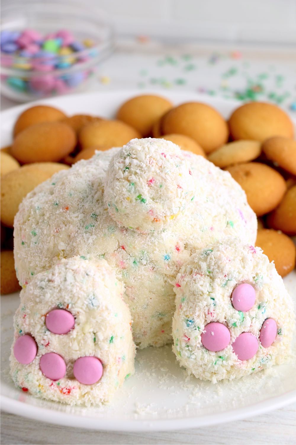 Funfetti Easter bunny butt image