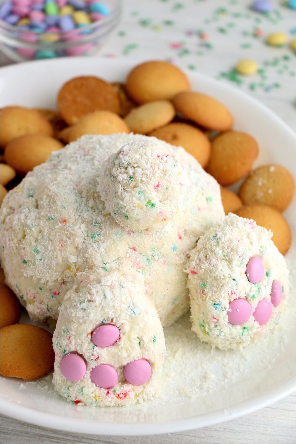 Bunny butt cheese ball