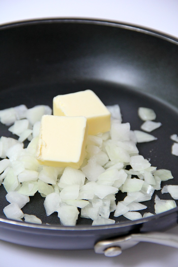 Classic Tuna Noodle Casserole - Ready in under 45 minutes, this classic and comforting casserole features tuna, onions, mushrooms, peas and cheese in a creamy sauce topped with more cheese and crunchy French fried onions! So flavorful, and sure to satisfy the entire family!