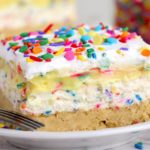 piece of Oreo cake batter lush dessert