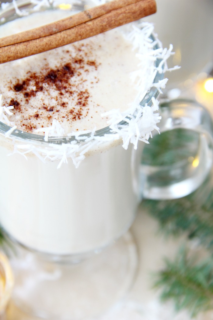 Hot Buttered Rum - This classic hot cocktail is sure to warm you up with a delicious combination of milk, rum and spices. So wonderful and creamy!