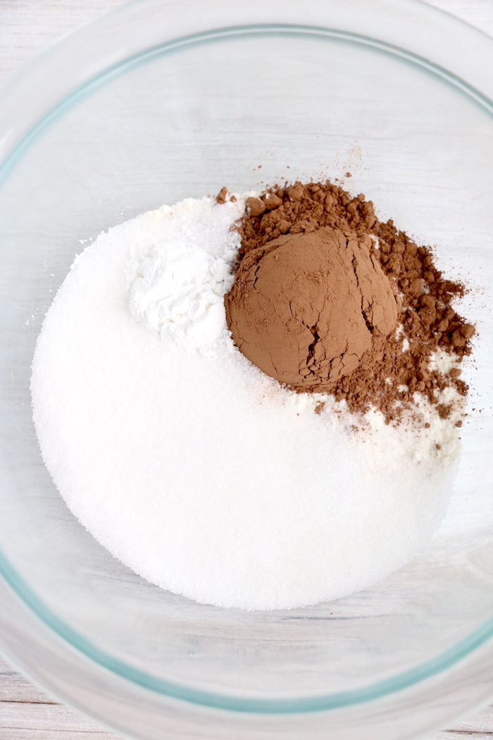 ingredients for a mug cake