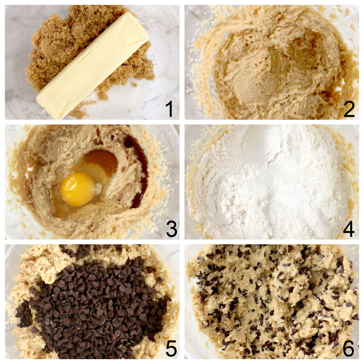 steps for making cookie dough