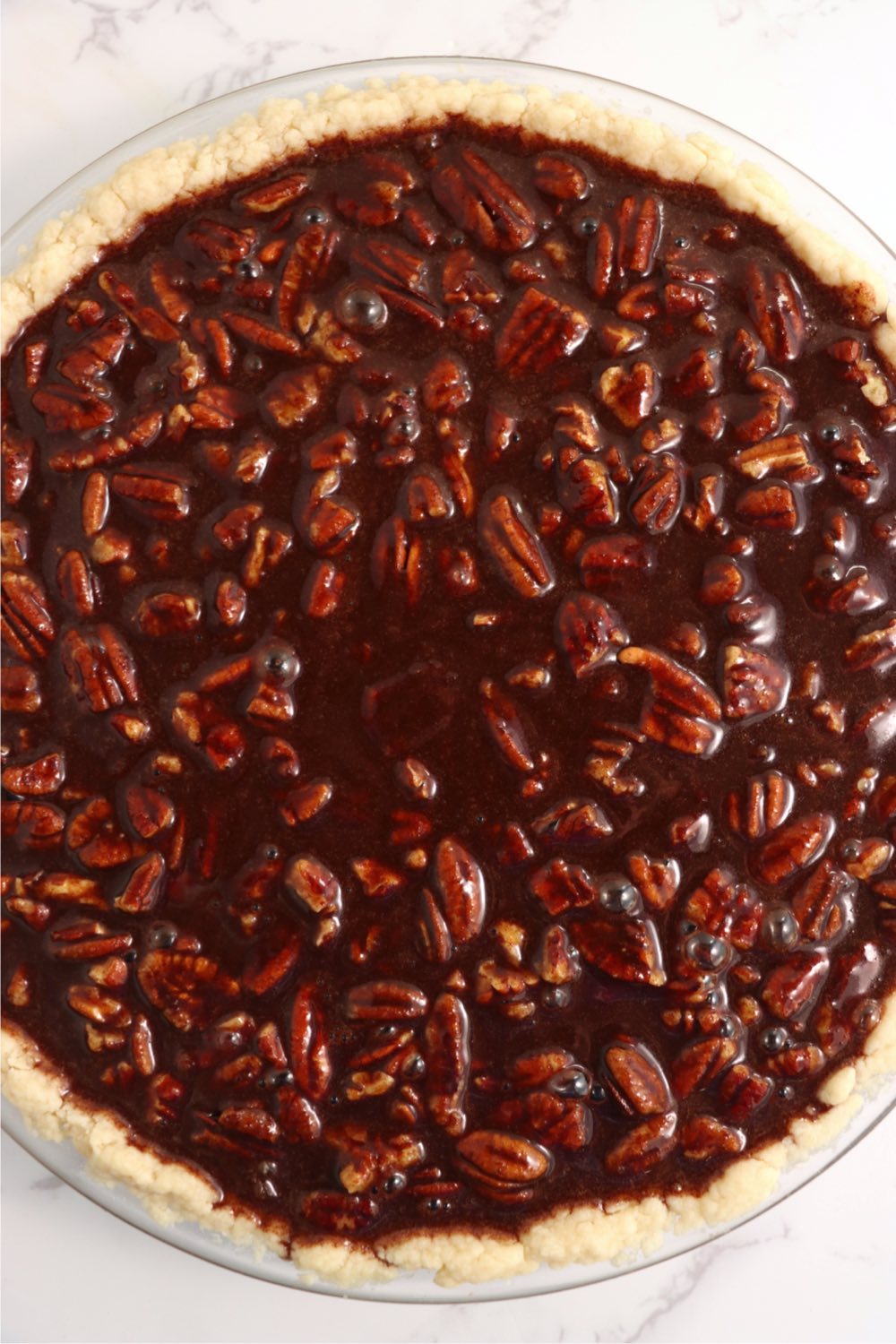 Pecan pie filling