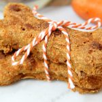 Crunchy Carrot Dog Biscuits - Flavorful, crunchy homemade dog biscuits naturally sweetened with carrots and applesauce.