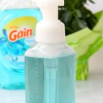 DIY Foaming Hand Soap - a two-ingredient foaming hand soap recipe you can make yourself. This will save you a ton of money!