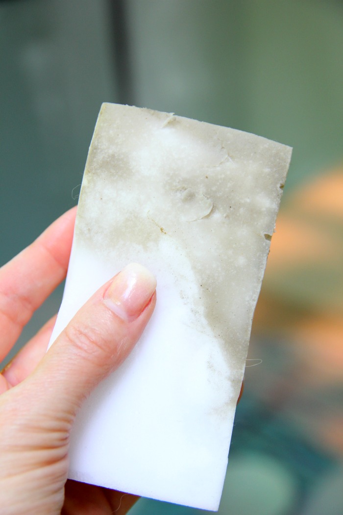 DIY Magic Erasers - Make your own Magic Erasers at home for cheap! All you need is water and three ingredients. You'll be amazed at how well they work!