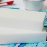 DIY Magic Erasers - Make your own Magic Erasers at home for cheap! All you need is water and three ingredients. You'll be amazed at how well they work!