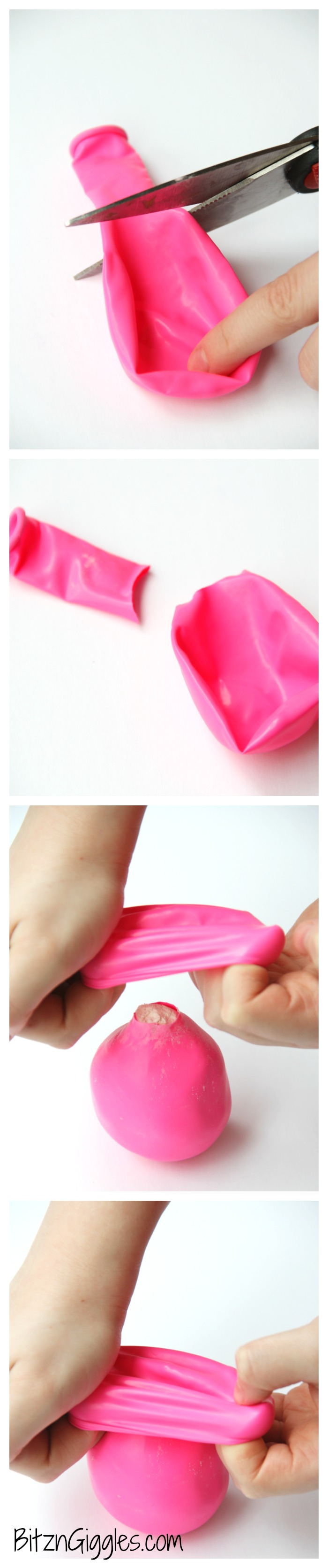 Kids Squeeze Ball - Stress ball, squishy ball whatever you'd like to call it. This toy keeps kids busy for hours and they are simple to make!