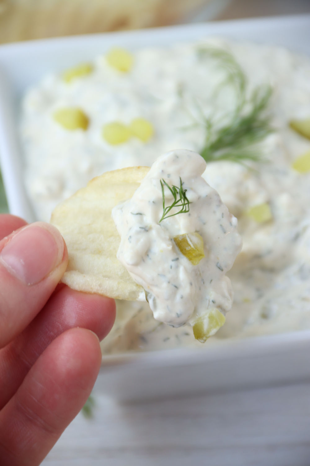 chip full of dill dip