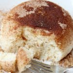 Cinnamon Sugar Doughnut Mug Cake - This delicious mug cake literally takes about 60 seconds to make in the microwave. It tastes just like a cinnamon sugar doughnut!