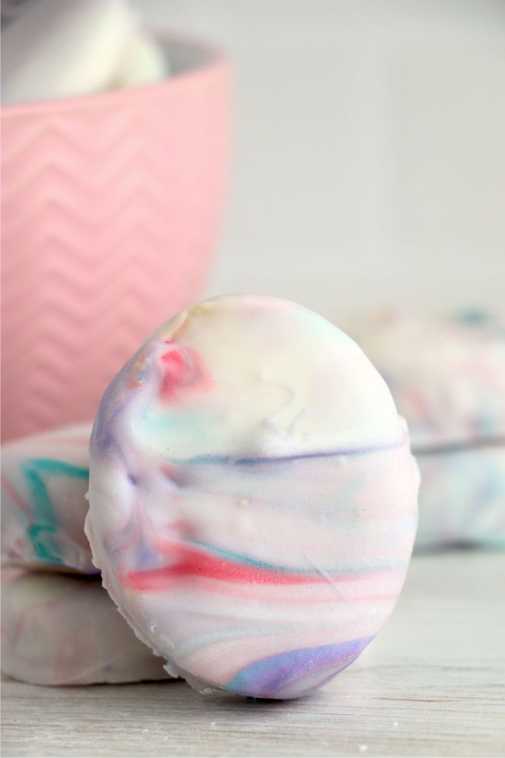marbled Easter peanut butter egg