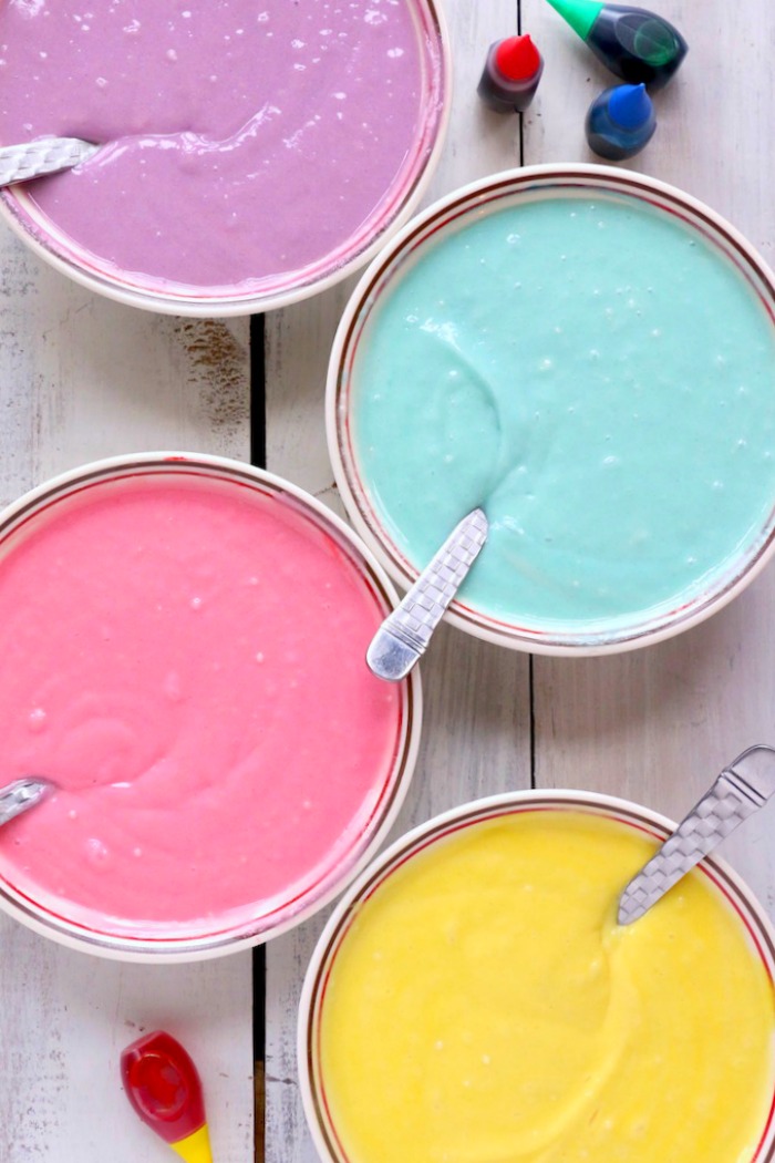 Easter Dessert Trifle - An easy and colorful spring trifle dessert made with white cake and a sweet creamy filling!