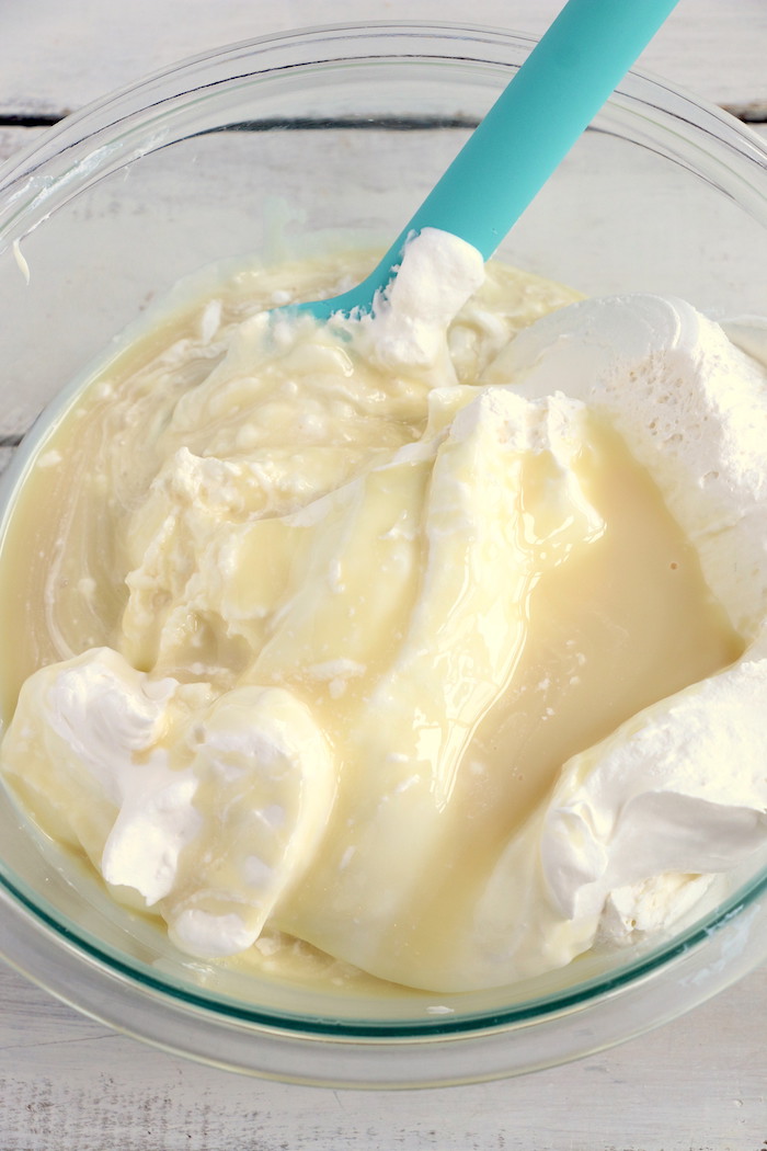 Easter Dessert Trifle - An easy and colorful spring trifle dessert made with white cake and a sweet creamy filling!