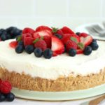 beautiful fruit topped cheesecake