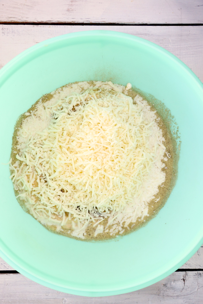 Easy Turkey Casserole - A cheesy casserole filled with turkey and vegetables and topped with crunchy, French fried onions!