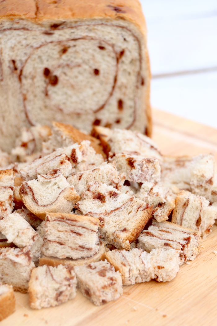 French Toast Bake - An easy, hassle-free overnight French toast casserole with a crunchy cinnamon-sugar topping!