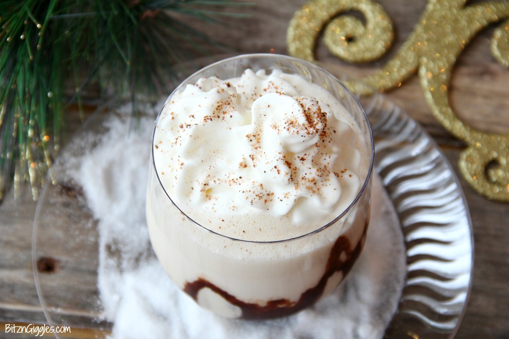 No Blend Frozen Mudslide - A decadent combination of rich chocolate and creamy vanilla! A delicious ice cream drink for adults - no blender required!