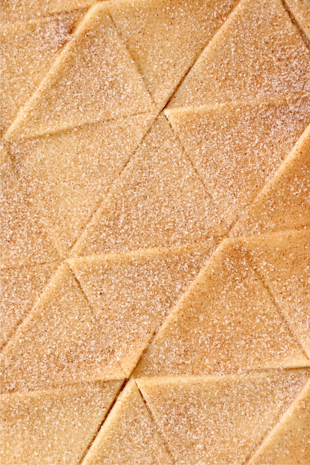 cinnamon sugar pie crust chips