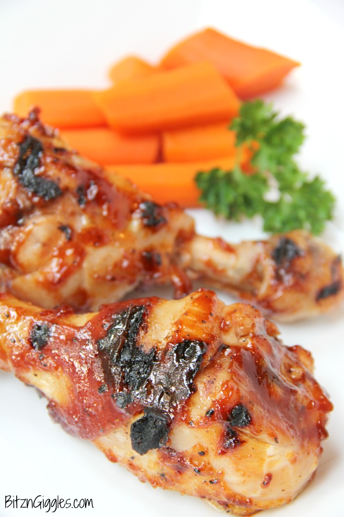 The Best BBQ Chicken- A special brine is the secret to this grilled BBQ chicken. It will produce the most flavorful and moist chicken you've ever tasted!