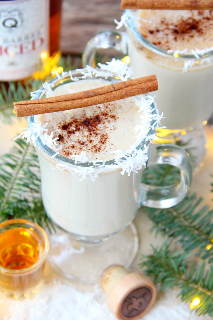 Hot Buttered Rum - This classic hot cocktail is sure to warm you up with a delicious combination of milk, rum and spices. So wonderful and creamy!