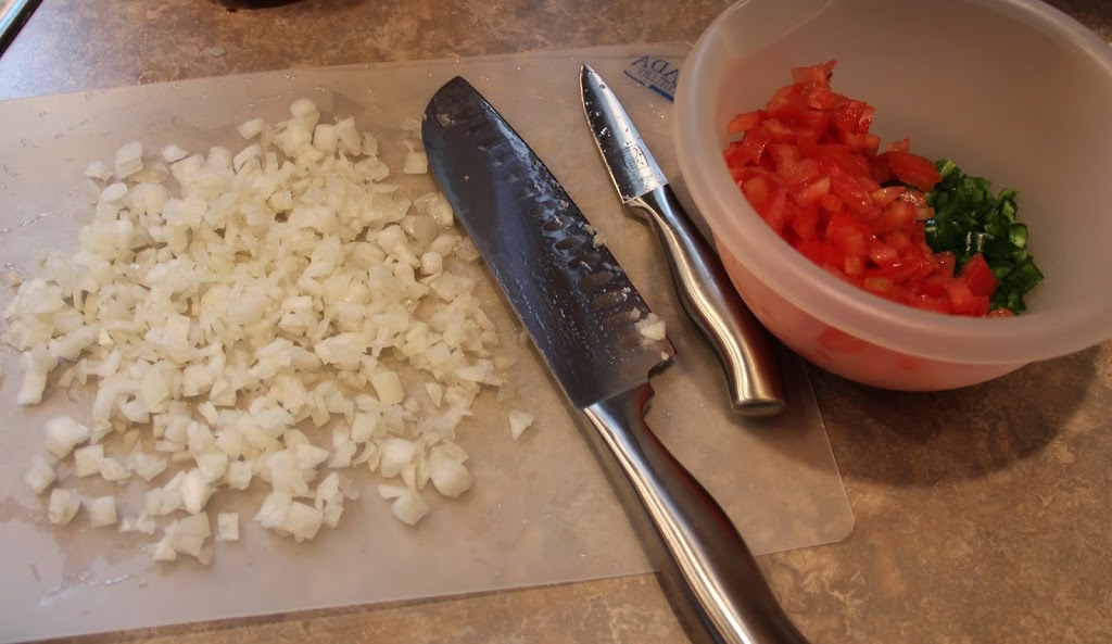 Pico de Gallo & Guacamole - An easy and delicious Pico de Gallo appetizer recipe perfect for dipping! So many fresh ingredients and so good for you, too!