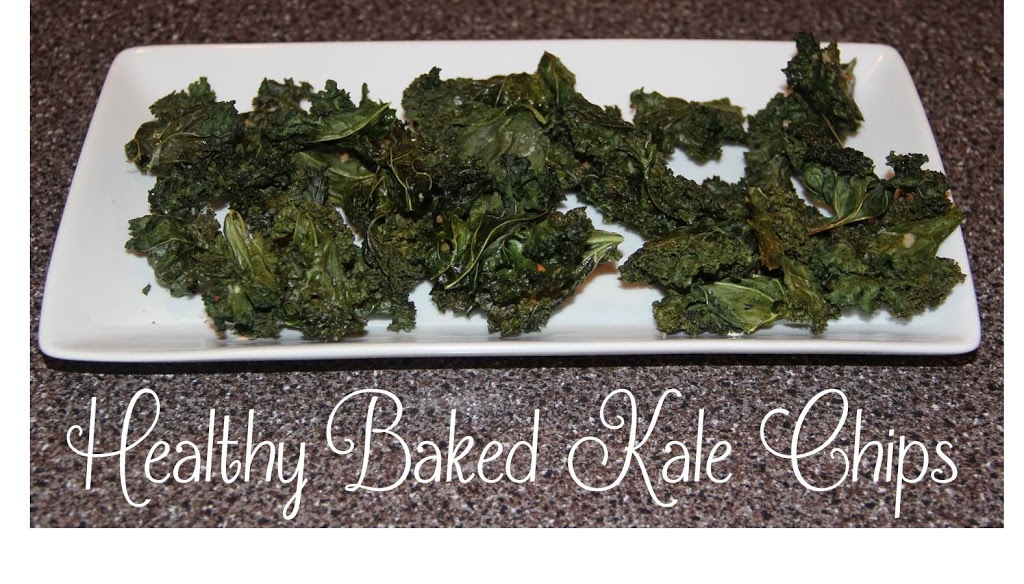Healthy Baked Kale Chips - Bitz & Giggles