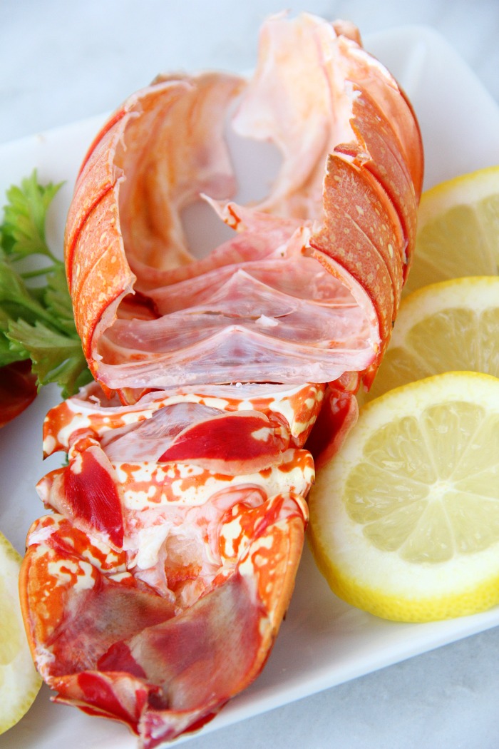 empty lobster tail shells