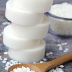 Soy Lotion Bars - a natural alternative to store bought skin lotion. These bars moisturize deeply, go on creamy and you can see the difference on your skin right away.