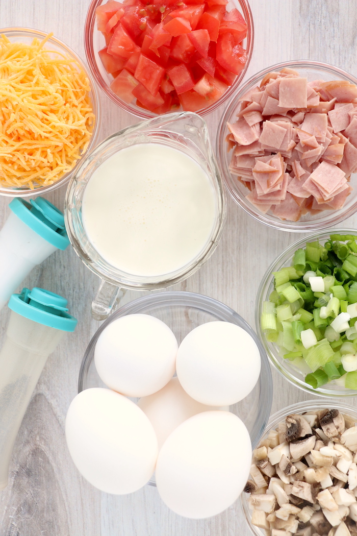 Egg bite ingredients