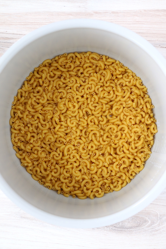 Pasta in Ninja Foodi cooking pot