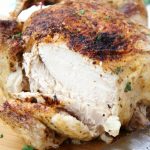 Ninja Foodi Roast Chicken - Deliciously moist chicken that's flavorful and crispy on the outside! So easy to make in your Ninja Foodi in no time at all!