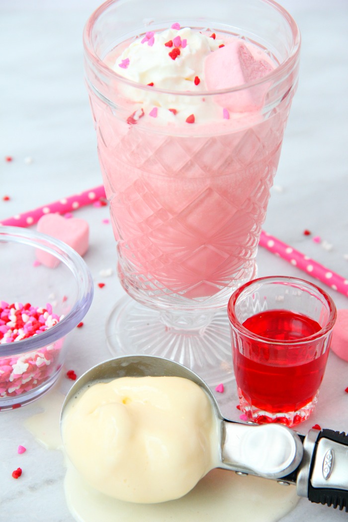 pink squirrel ice cream drink