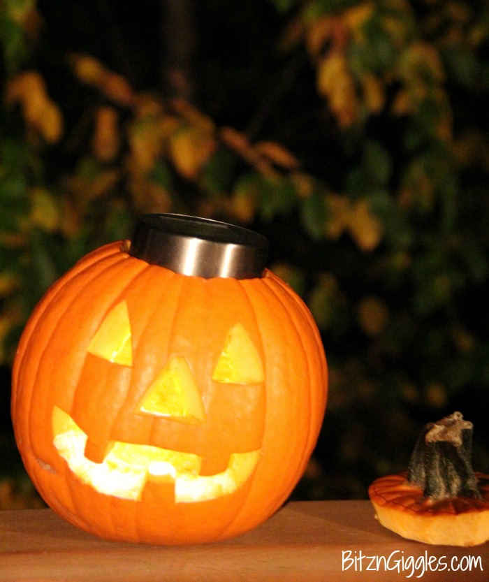 Solar Light Pumpkin