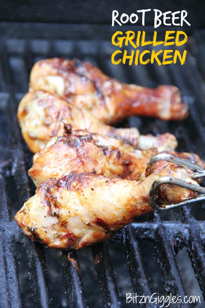 Root Beer Grilled Chicken - Bitz & Giggles
