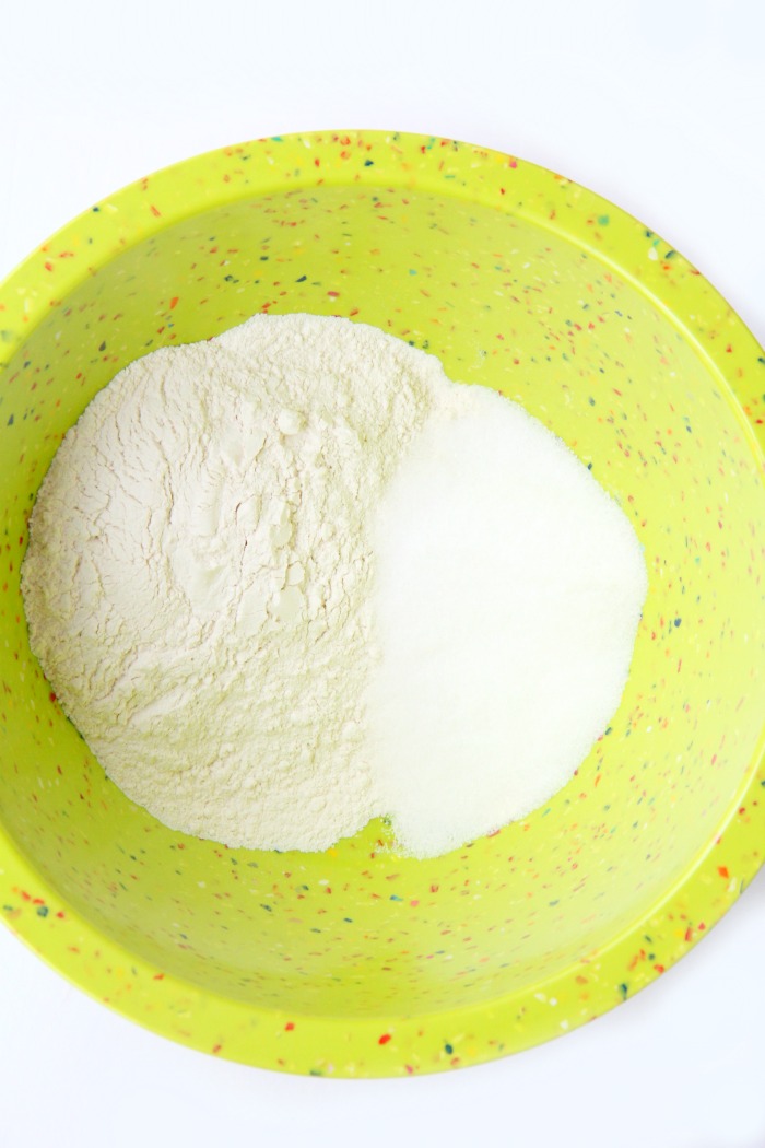 flour salt and water for dough