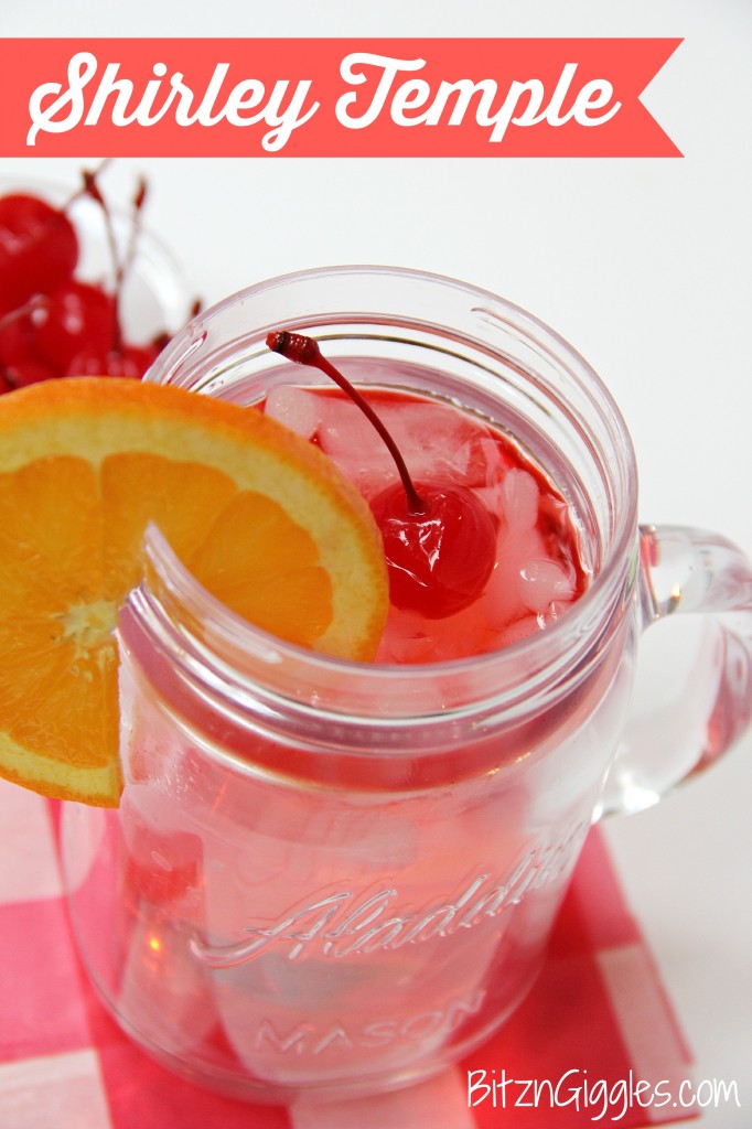 Shirley Temple Drink - Bitz & Giggles